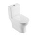 Good toilet wholesalers bathroom sanitary set one piece rimless toilets seat factory price