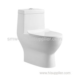 Toilet factory chaozhou ceramic white washdown one piece wc toilet with cheap price