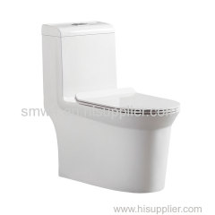 High quality Modern Silent and deodorizing one piece water closet toilets