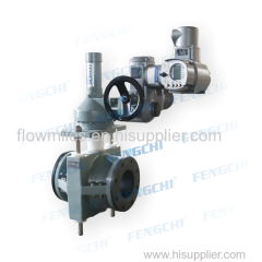 Electric Actuated Pinch Valve with Electronic Positioner