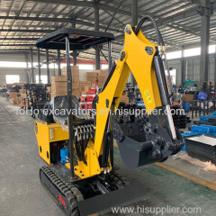 Earth-moving machinery 0.8 ton mini excavator crawler small excavators digger for sale