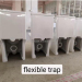 High quality dual flush rimless washdown ptrap toilet one piece toilet for bathroom ceramic toilet