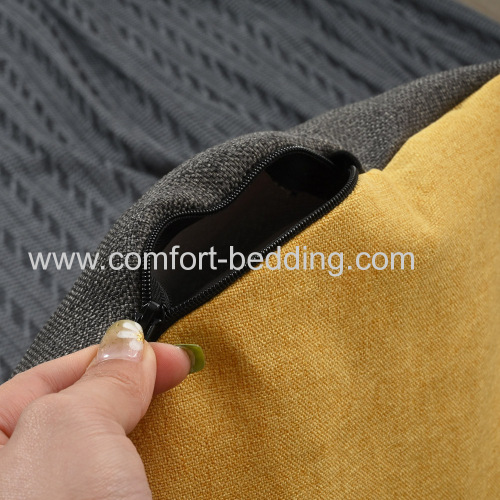 Konfurt wholesale velvet bottom oxford fabric soft washable luxury designer pet puppy dog sofa bed