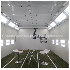 New Generation Customized Voltage Car Paint Spray Booth with IR heating with CE