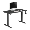 Standing modern ergonomic sit-stand smart office furniture desk manual adjustable executive office table desk