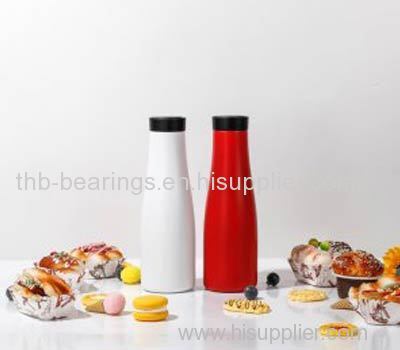 17-24oz Red And White Stainless Steel Cola-Water Bottle