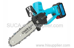 electric battery powered chainsaw