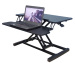 Ergonomic Convertible Sit To Stand Desk Riser Height Adjustable Pneumatic Gas Spring Standing Desk Converter