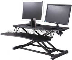 Office Ergonomic Standing Desk Height Adjustable Laptop Sit To Stand up Computer Desk Converter