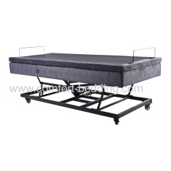 High Low adjustable bed Medical bed electric bedroom furniture bed classic adjustable base