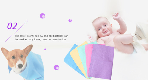 PVA Antibacterial Water Absorption Towel