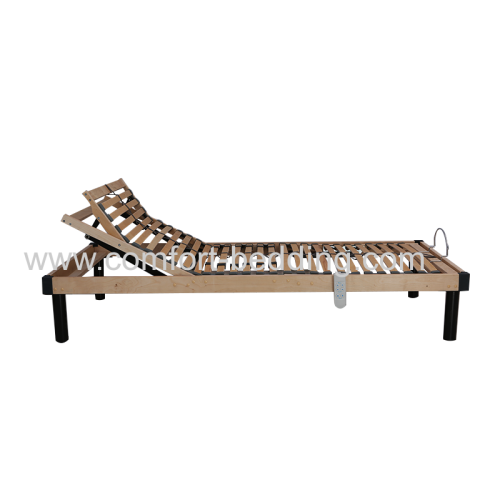 Konfurt Factory Price Bedroom Furniture Double Carbon Steel Slatted Bed Frame Metal Parts