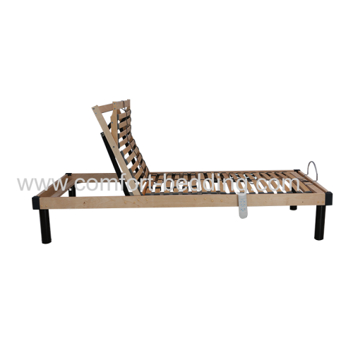 Konfurt Factory Price Bedroom Furniture Double Carbon Steel Slatted Bed Frame Metal Parts