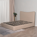 Konfurt Manufacturer Birch Electric Bedroom Furniture Leather Upholstered Lift Double Storage Bed