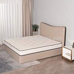 Konfurt Manufacturer Birch Electric Bedroom Furniture Leather Upholstered Lift Double Storage Bed