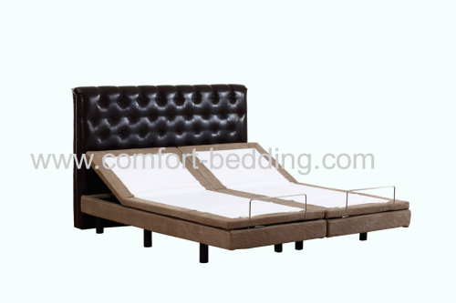 Konfurt Smart hybrid folding adjustable electric split king size firm foam memory bed mattress base