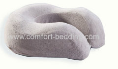 Konfurt Office Napping Sleep Cushion Custom Design U Neck Soft Neck Rest Memory Foam Travel Neck Pillow