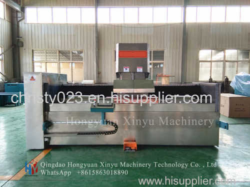 Double head grinding machine for rotogravure cylinder