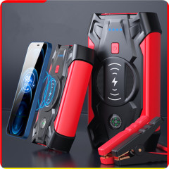 Car jump starter 12V car battery emergency start power supply multi-function wireless charging