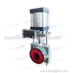 Pneumatic Pinch Valve with Positioner