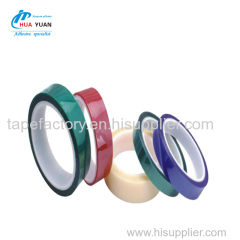 Green Polyester Masking tape Powder Coating and Sandblasting