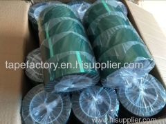 Green Polyester Masking tape Powder Coating and Sandblasting