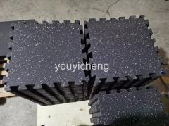 Rubber Flooring High Quality Gym Rubber Flooring Interlocking Easy Installation Rubber Floor