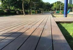 Outdoor Deck WPC Material Wood Plastic Composite Decking Board