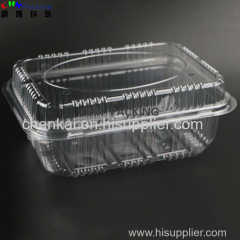 Wholesale New Arrival Frozen Salad Clamshell Fruit Plastic Packaging Container Punnet