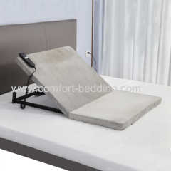 Konfurt Factory Price Bedroom Furniture Elderly Head Rise Only Frame with Wired Handset Adjustable Bed Backrest for Bed