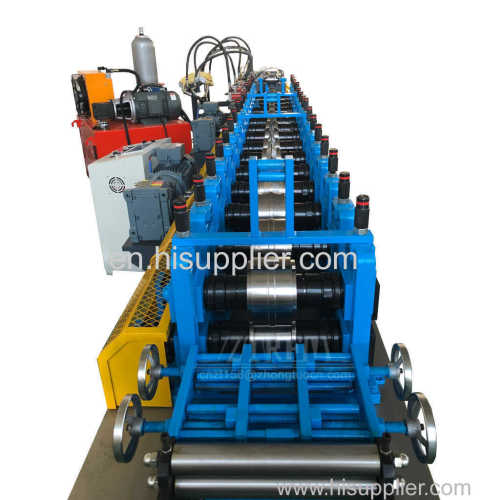 Section angle wall light steel frame roll forming machine