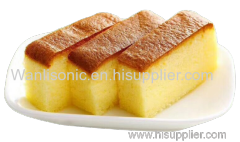 ultrasonic Square or rectangle sponge cake cutting machine