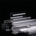 High Temperature Customizable Size Quartz Glass Tube Fused Silica Transparent Quartz Tube