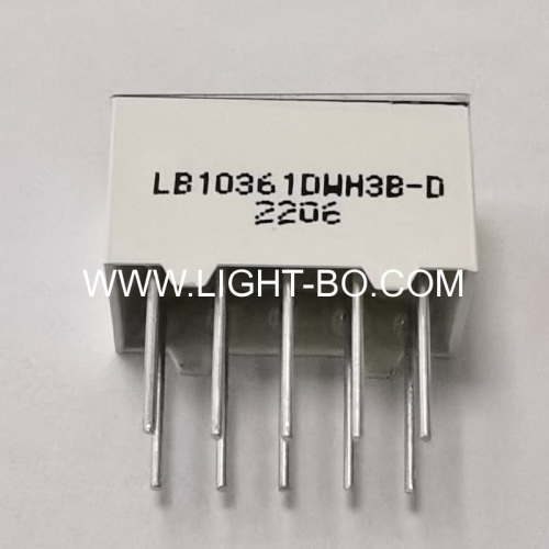 Ultra white Single digit 9.2mm (0.36 ) common cathode 7 Segment LED Display