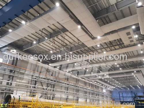Pre-Insulated Air Duct for TPI Wind Blade Factory