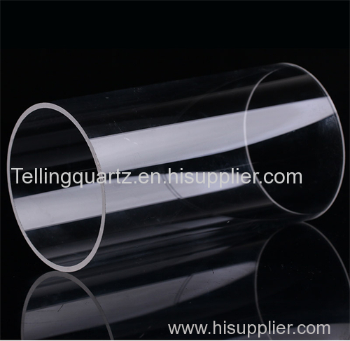 Large Diameter quartz tube Transparent Cylinder Fused Silica Quartz Glass Tube