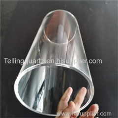 Large Diameter quartz tube Transparent Cylinder Fused Silica Quartz Glass Tube