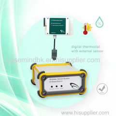 Radio Wave Wireless Temperature Humidity Sensor