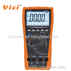 Vici true RMS digital multimeter for motor driver variable frequence testing