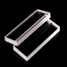 Square shaped quartz plate optical window quartz glass plates quartz instrument plate