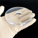 Laser drilling circular clear quartz plate sheet with hole optical quartz glass plate disc