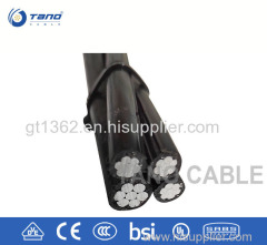 0.6/1KV ABC Overhead Aluminum Aerial Bundled Cable XLPE Insulation