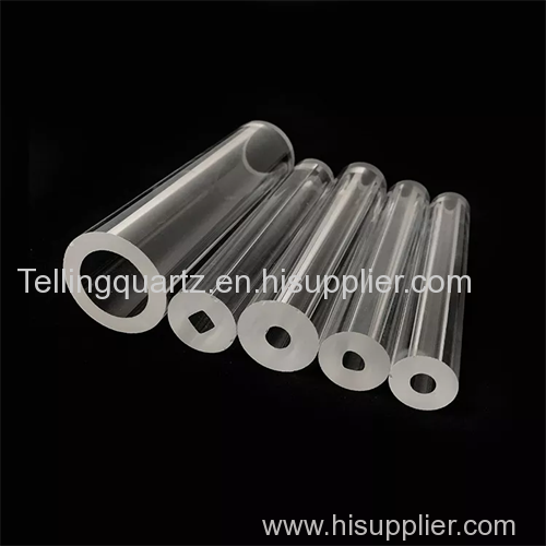 Thick Wall Quartz Tube Fused Quartz Glass Tube Pipe Transparent Quartz Glass Tubes