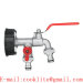 S60X6 Female to 3/4" BSP Female IBC Tote Tank Adapter Water Tap Connector Valve Fittings Garden Irrigation Connection