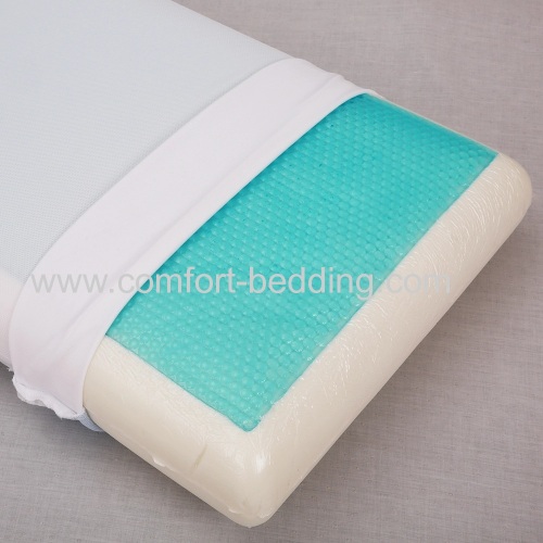 Konfurt Gel Infused Memory Foam Pillow Contour Pillow for hot sleeper