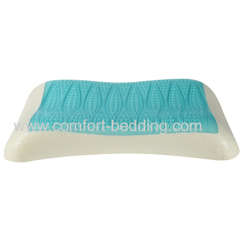 Konfurt Cooling Gel memory foam pillow Gel Contour Memory Foam Pillow PU foam Mold Memory Foam in Summer