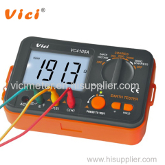 VICI 4105A grounding resisitance voltage testing digital earth meter