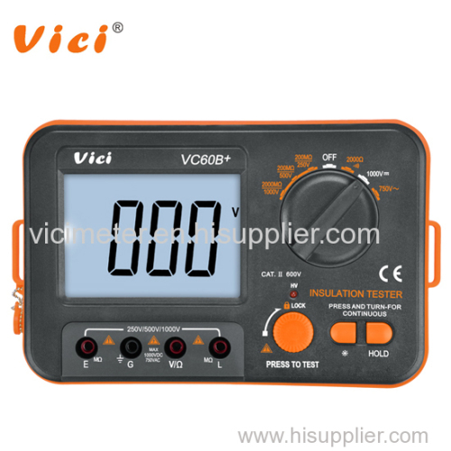 VICI 60B+ megga resistance insulation tester