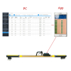 BT Connection Digital Track Gauge with Data Logging System