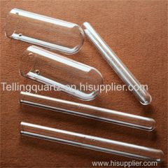 customized quartz Test tube transparent quartz glass tube lab quartz glass instruments